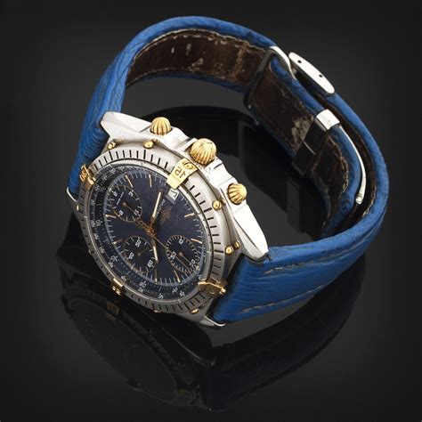breitling bracelet cuir